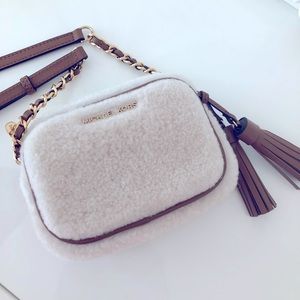 Sheep skin crossbody